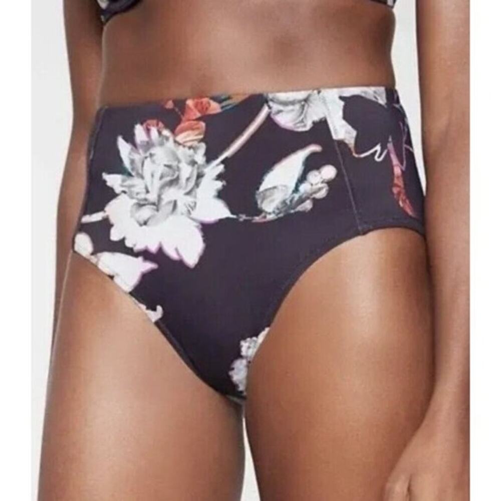 Athleta Piha High Waist Bathing Suit Bikini Bottom